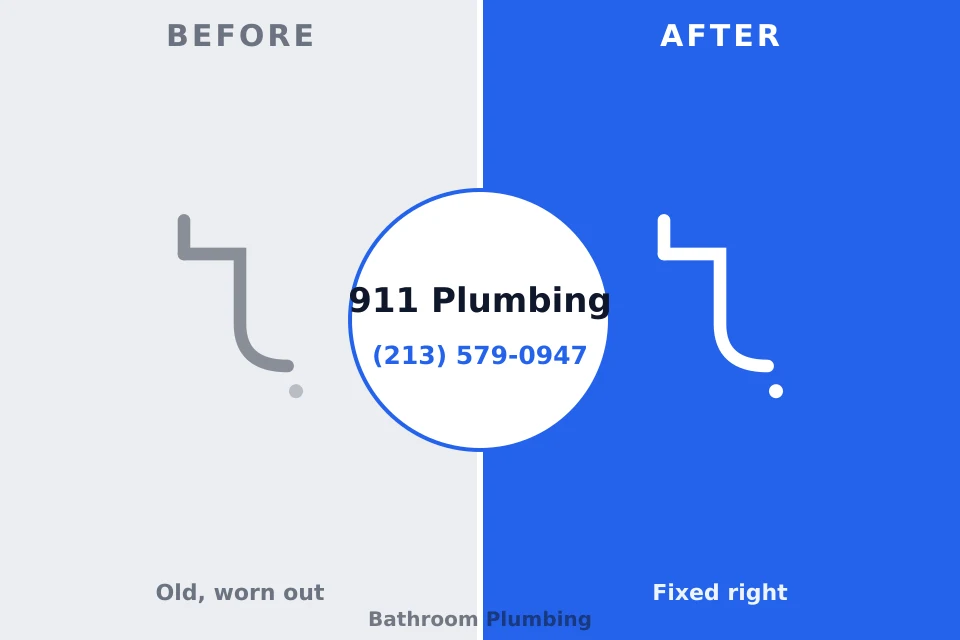 Before and after: plumbing company Hotchkiss, CO